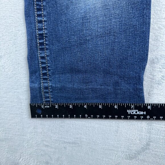 Lee Jeans Vintage 1889 Womens Straight Leg Mid Rise Fit Blue Size 8 Medium - Picture 9 of 10